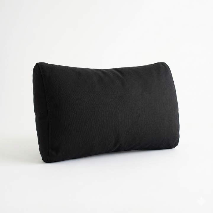 Ordinary flat cushion on a chair