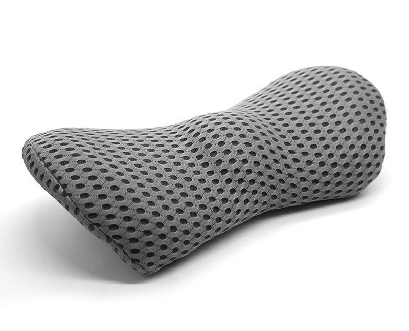 Gray Premium Lumbar Support Pillow Designed for Lower Back Pain