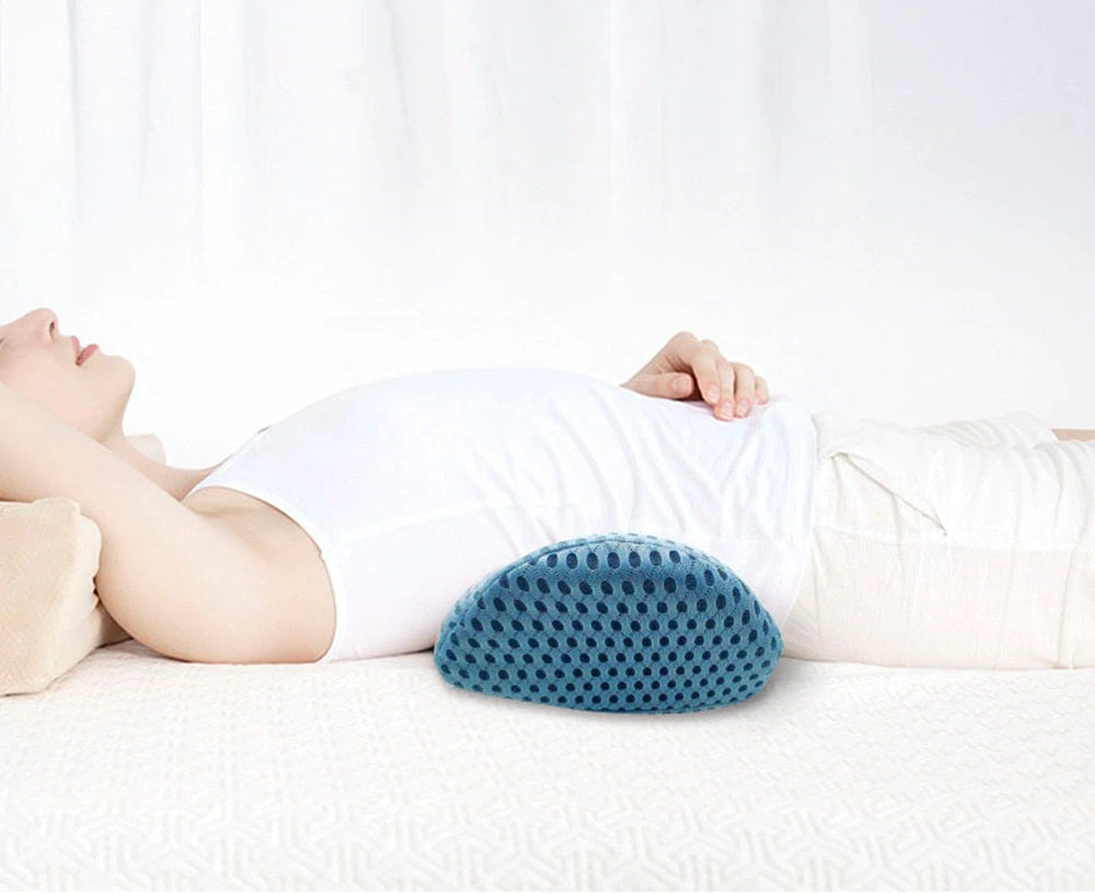 Lumbar Support Pillow for Sleeping, Memory Foam Neo Cushion Back